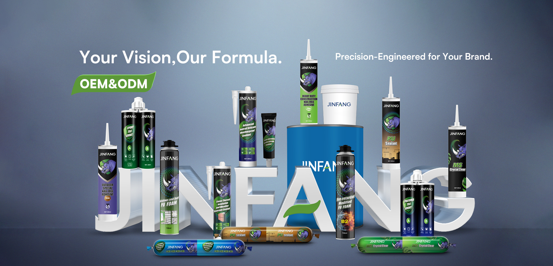 Jinfang advanced adhesive manufacturing facility and high-performance sealant products