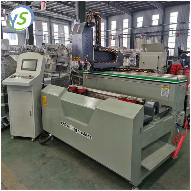 CNC-3000 Aluminum Profile Window Door Lock Hole CNC Drilling Milling Machine with Good Price