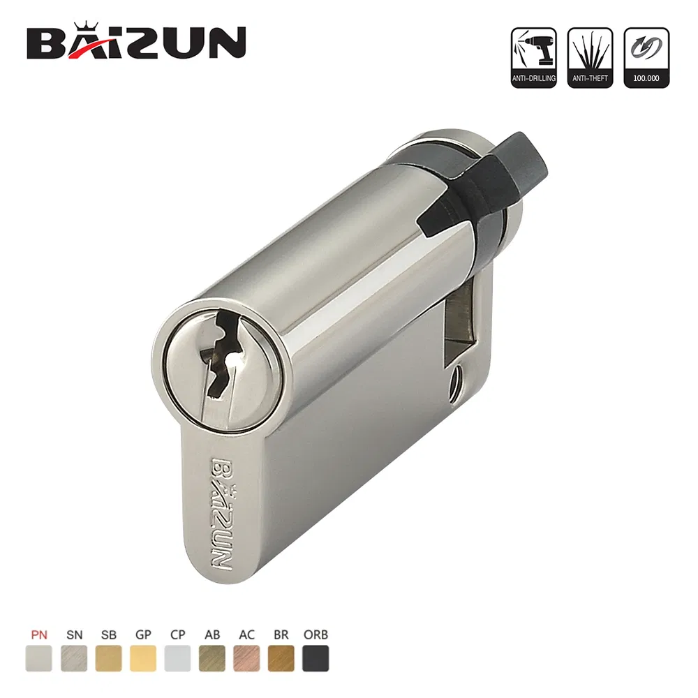 Door/Window Security Hardware Short Brass Lock Cylinder From China Manufacturer