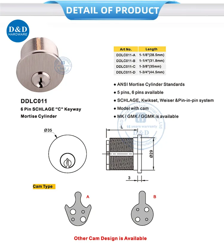 Mortise Lock Details 1