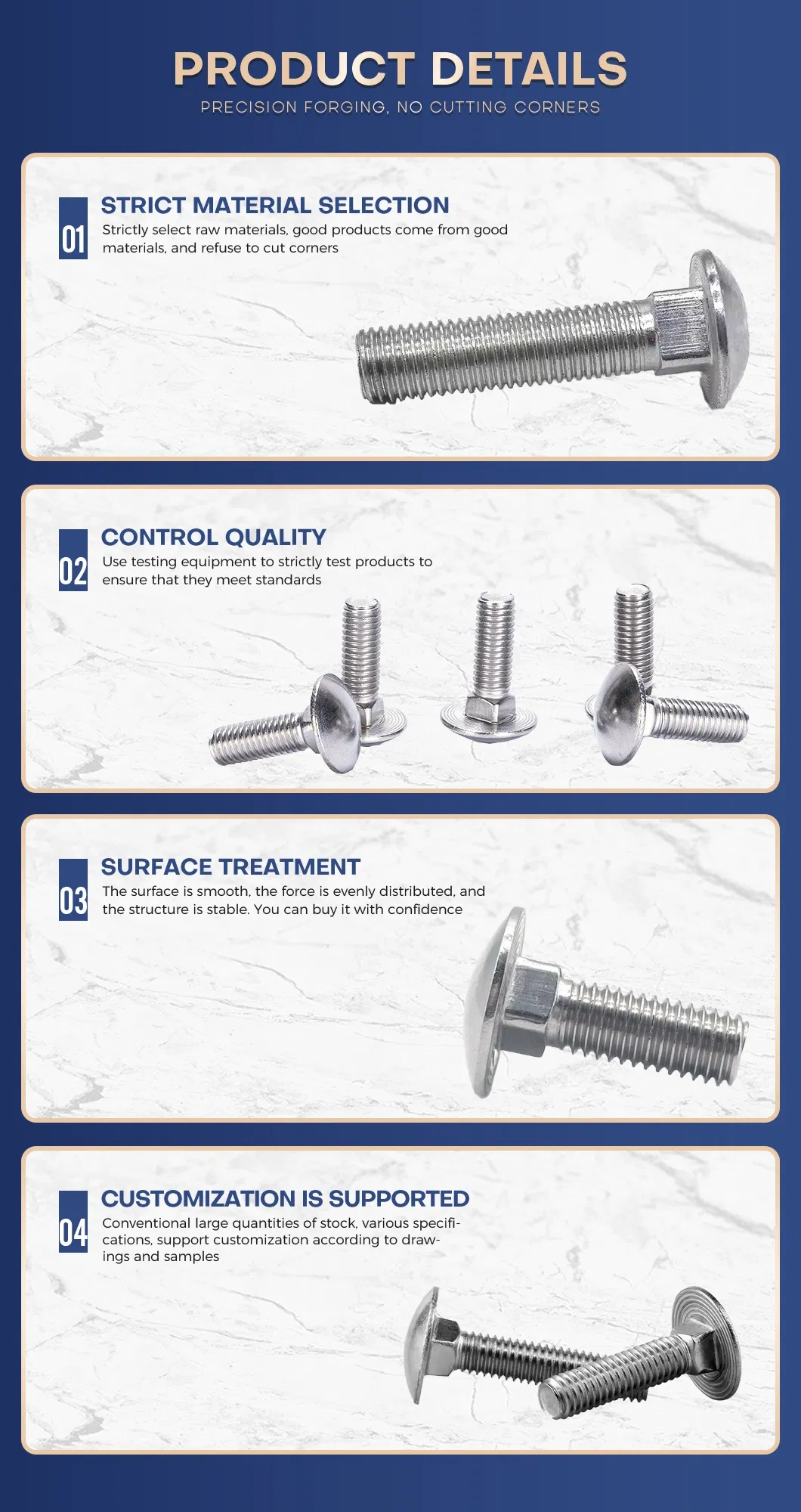 Carriage Bolt Display 3