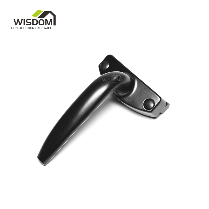 Factory Directly Selling White Cranked Espag UPVC Window Hardware Handle