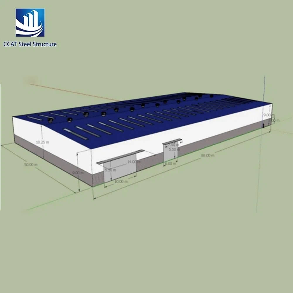 Fabricated High-Strength Customized Steel Structure Accessories Component for Industrial Equipment Supports