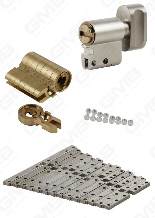 En1303 High Security Euro Profile Brass Extension Door Lock Cylinder (GMB-CY-37)