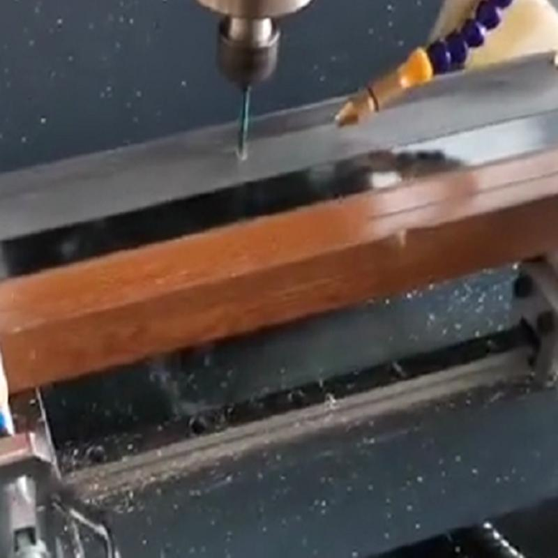 Window Lock Hole Making Aluminium Profile CNC Milling Aluminum Extrusion Drilling Machine