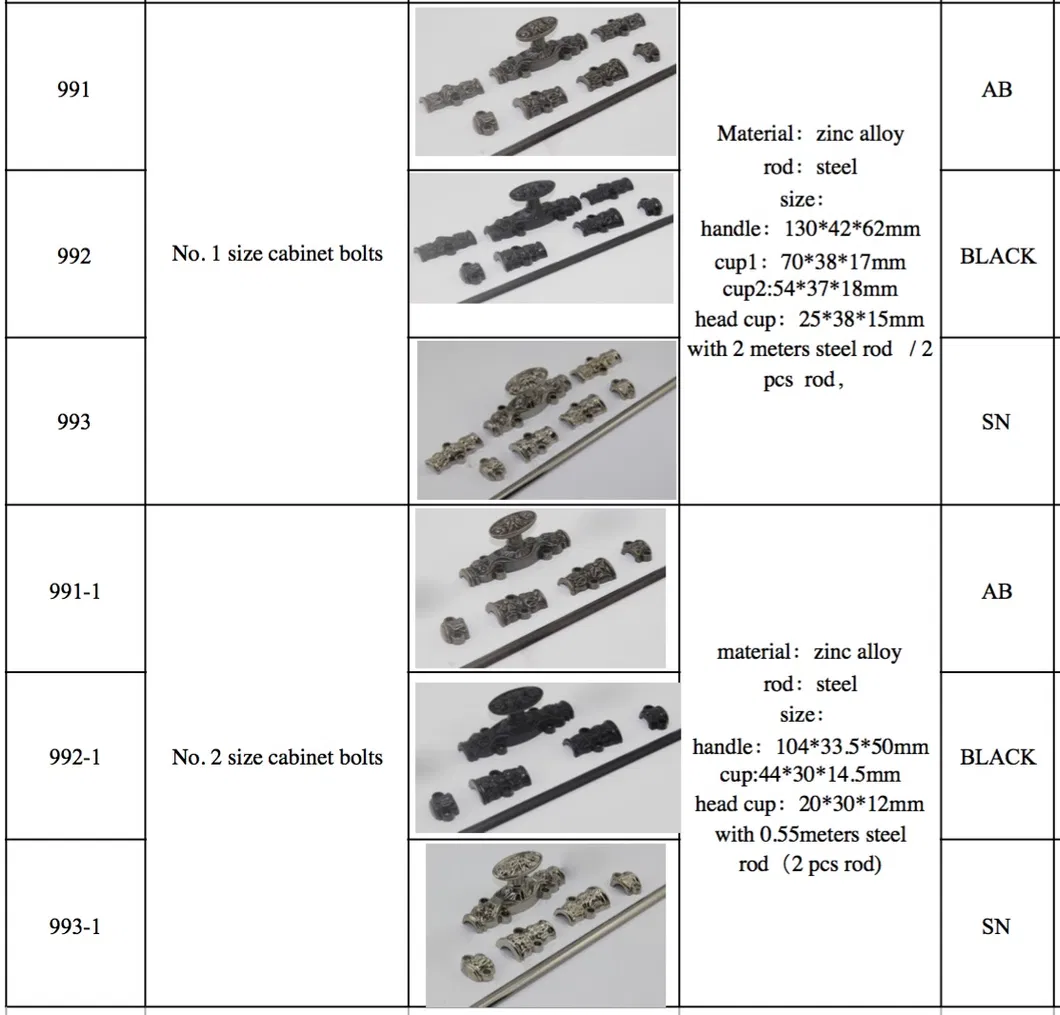 Brass Flush Door Hardware Window Latch
