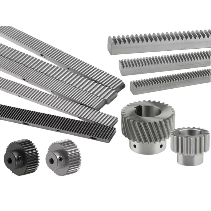 Spur Helical Gear Pinion Straight Steering Rack for Door Window Sliding Gate