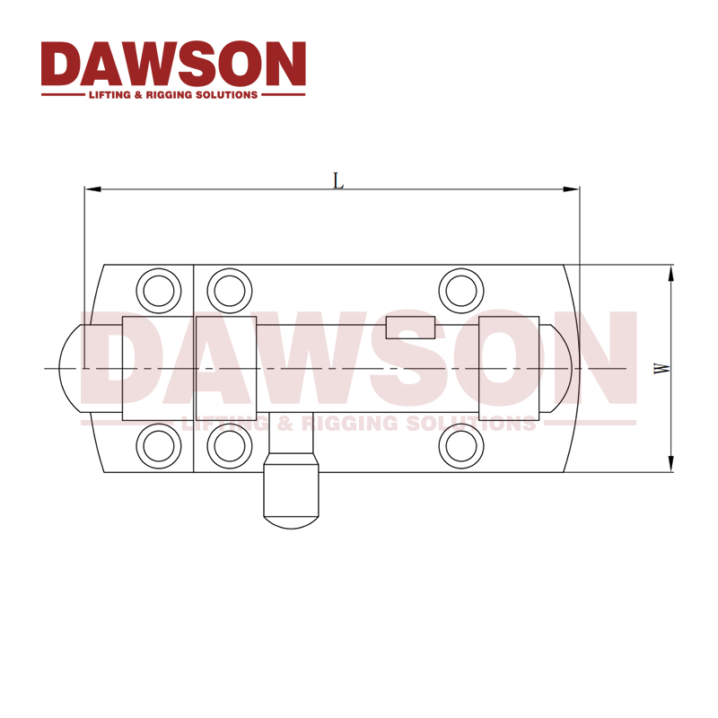 316 Stainless Steel Hardware Barrel Bolt Latch Hatch for Marine Boat Window/Door/Hatch