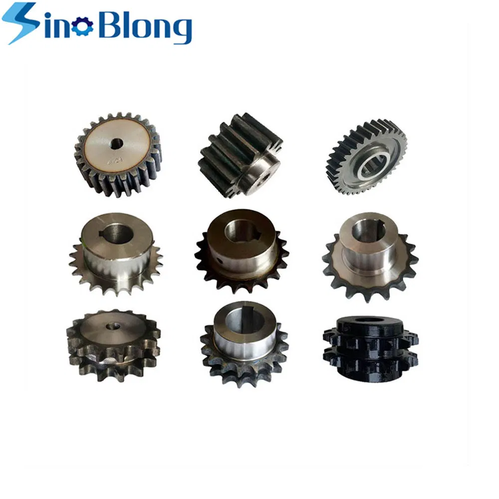 Conveyor Drive Roller Chain Sprocket Industrial Transmission Metric Stainless Steel Taper Lock Idler Gear Wheel