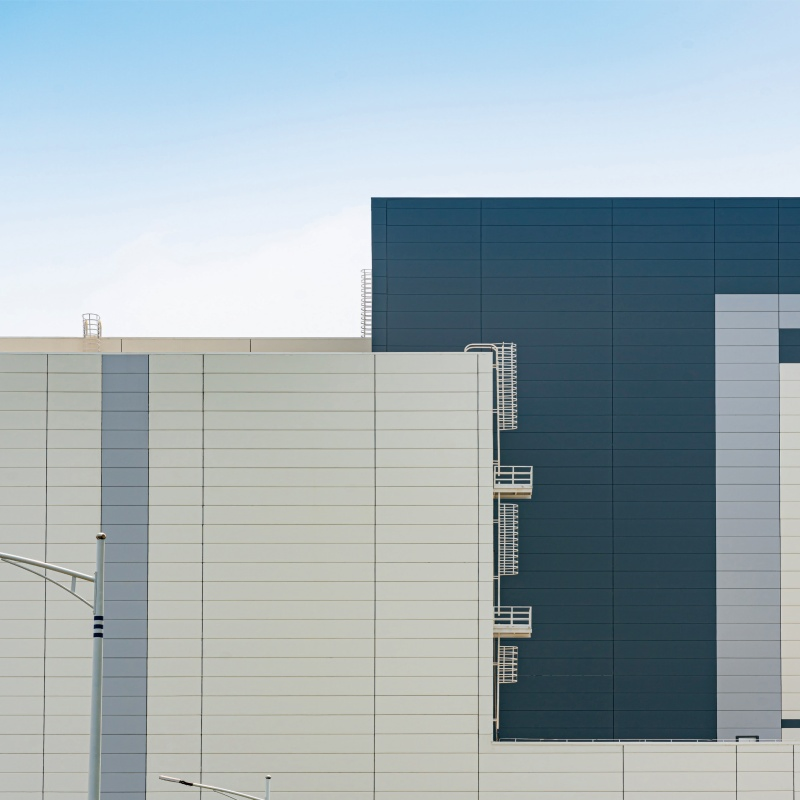 Prefabricated Building Construction Prefab Workshop Hangar Galvanized Light Gauge Steel Structure