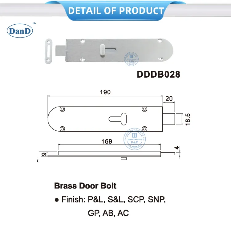 Door Bolt Detail 1