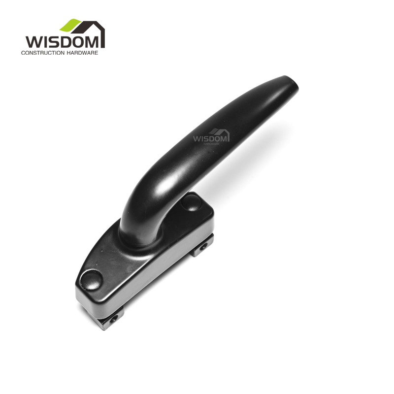 Factory Directly Selling White Cranked Espag UPVC Window Hardware Handle
