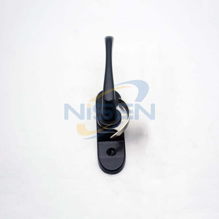 Window Hardware Crescent Lock UPVC Window and Door Making Handle Sliding Window Lock Cl03-Black Durable Best Price Cheap Hot Sale in 2023