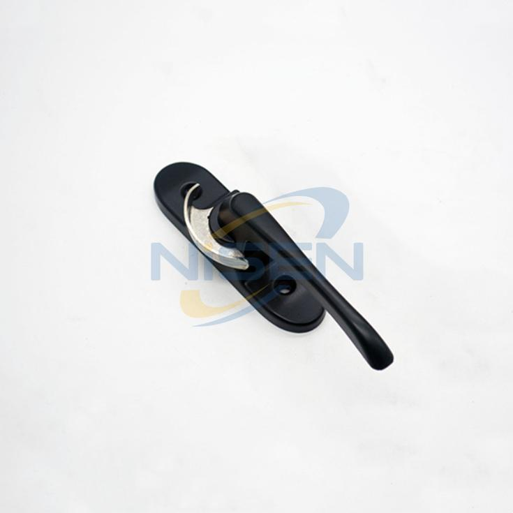 UPVC Window Aluminum Door Handle Moon Lock Crescent Lock Hardware Accessories Nisen Cl03-B