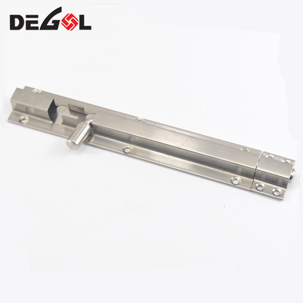 Door Hardware 304 Stainless Steel Flush Sliding Door Bolt