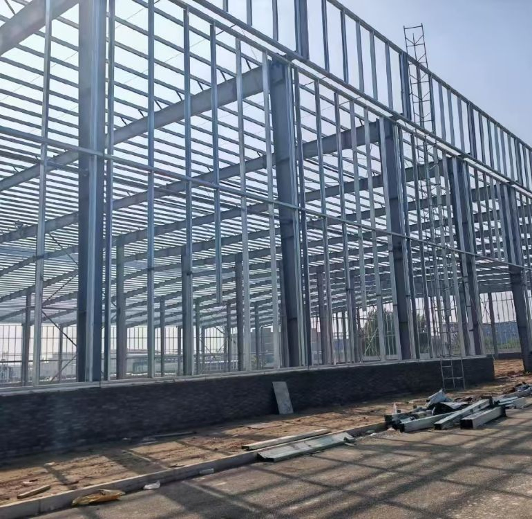 Easy Installation Prefabricated House Steel Structure Light Steel Structure Warehouse High Quality and Low Price