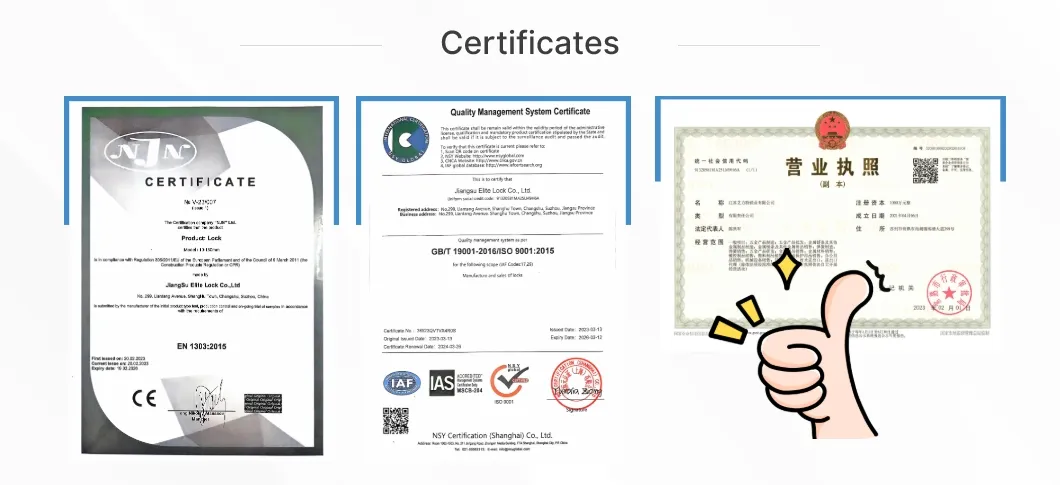 Product Certifications