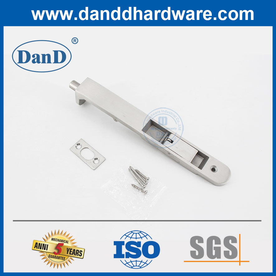 L Shape Stainless Steel Wooden Security Sliding Folding Door Bolt