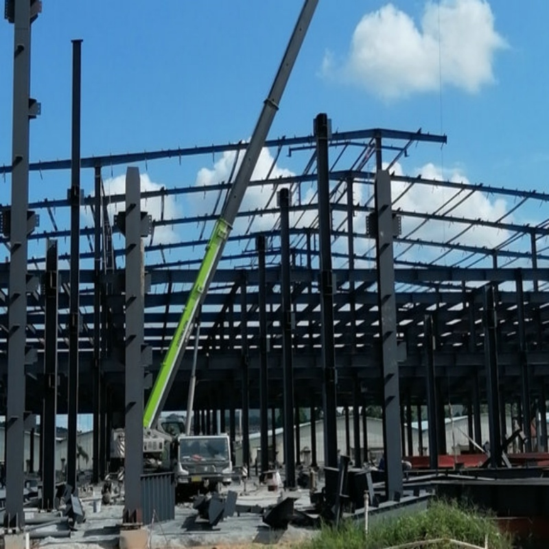 ASA Easy Install Prefabricated Steel Structure Building Workshop Warehouse