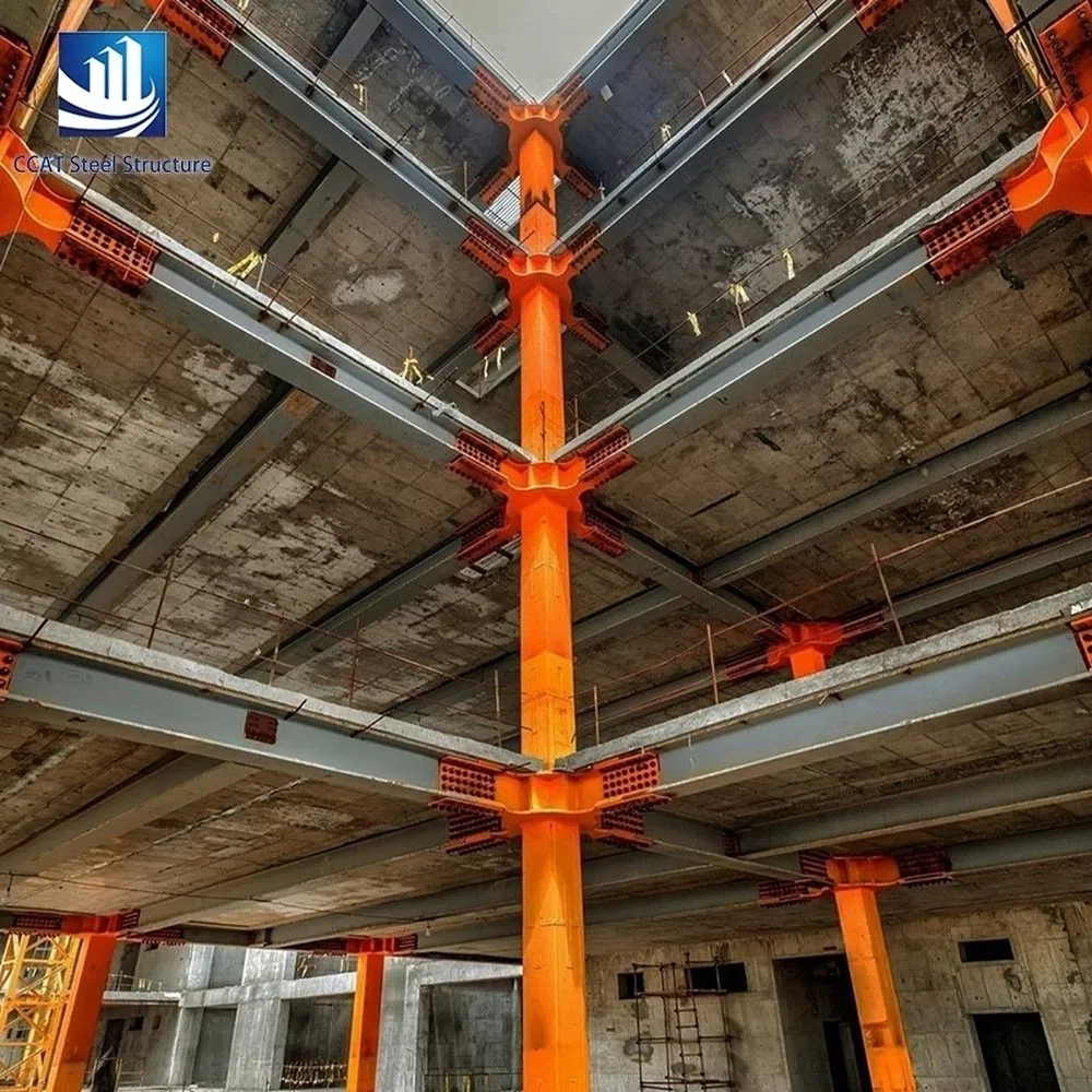 Weather-Resistant Large-Span Precision-Manufactured Steel Structure Members Component for Open-Air Assembly Halls