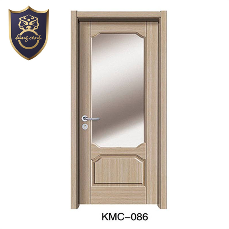 Elegant Golden Fir Carved MDF Combined Door for Stylish Interiors