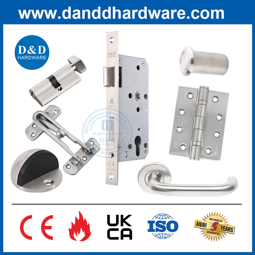 BS En1303 Fire Rated Master Key Euro Profile High Security Mortise Lock Core Solid Brass Entry Entrance Metal Door Single Half Double Thumb Turn Lock Cylinder