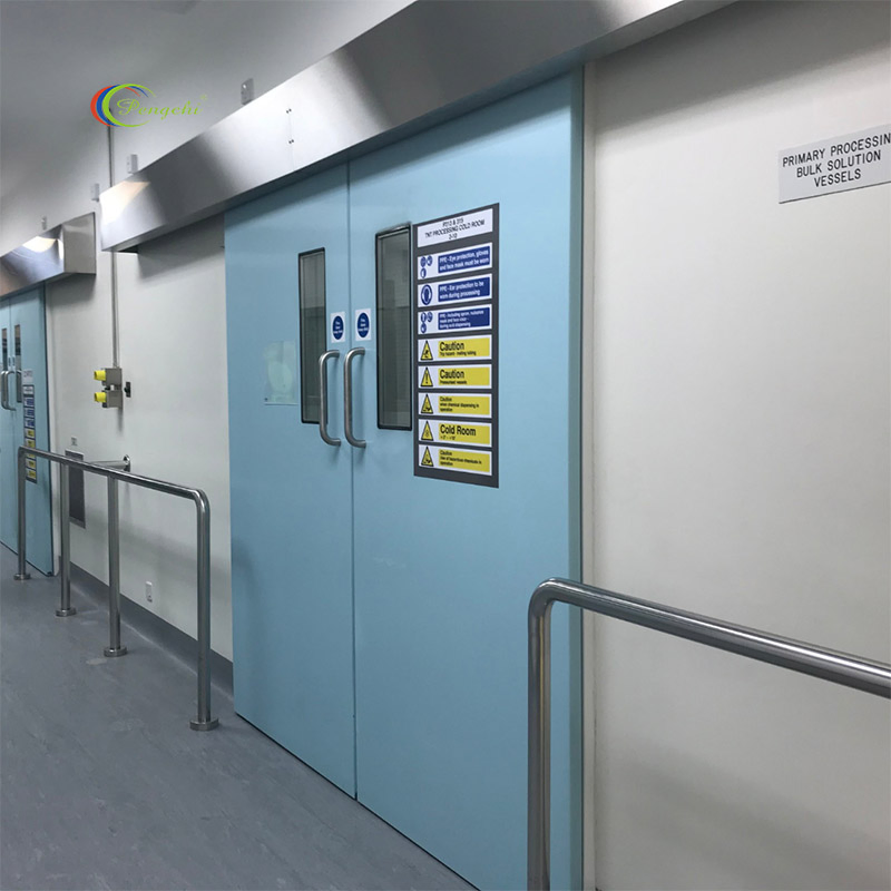 Easy-Clean Stainless Steel Operating Room Door, Medical Door for Hospital