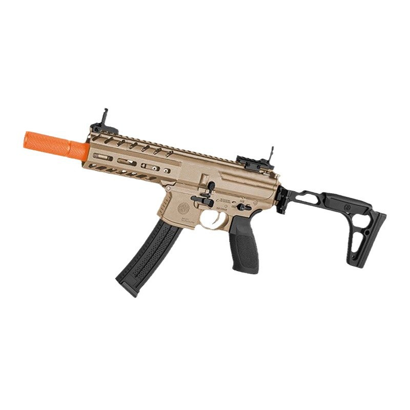 Customized in Stock Crystal War Game Water Bullet Mpx Gel Blaster Gun