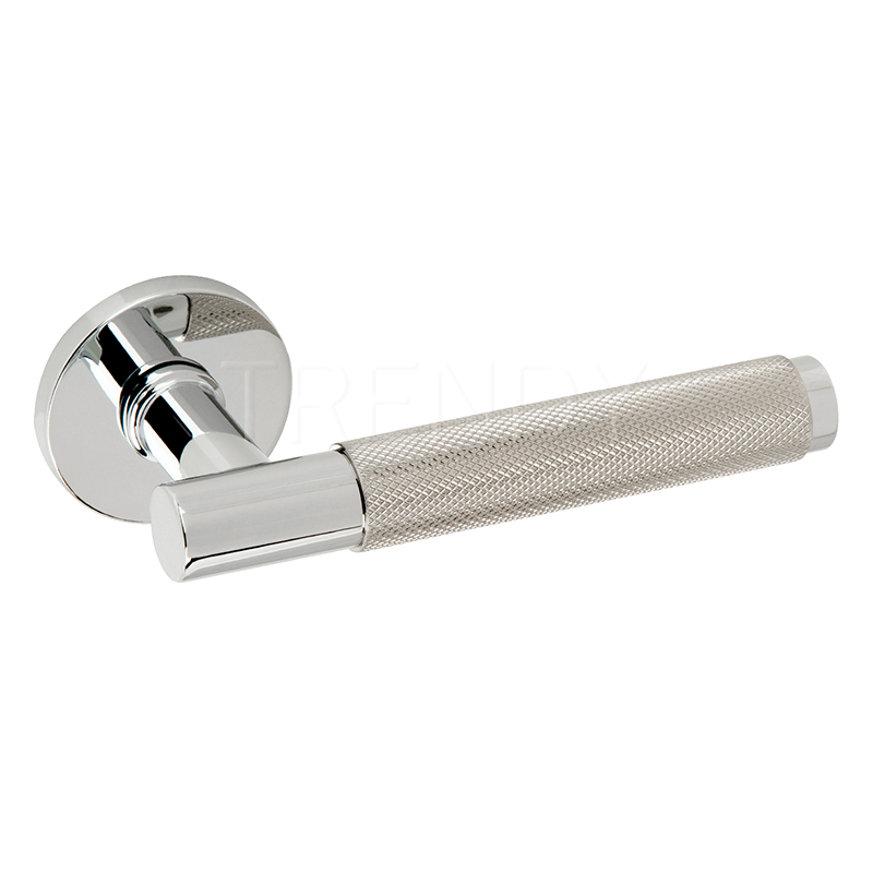 Fashion Black Furniture Hardware Zinc Alloy Door Window Lock Zamak Decorative Handle (Z6243-ZR33)