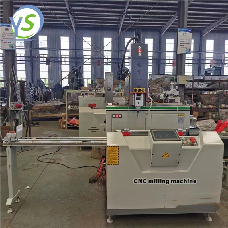 CNC-3000 Aluminum Profile Window Door Lock Hole CNC Drilling Milling Machine with Good Price