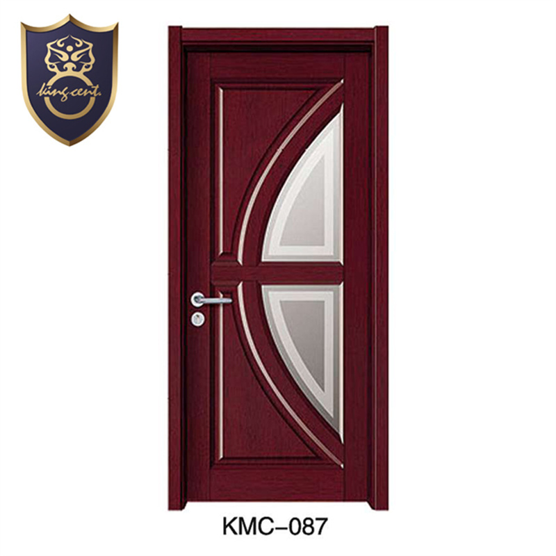 Elegant Golden Fir Carved MDF Combined Door for Stylish Interiors