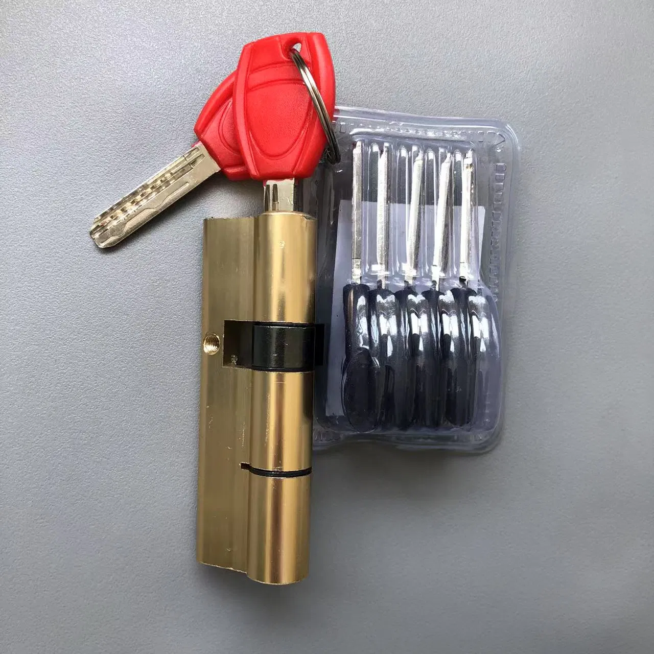Security Door Lock Cylinders with 2-Piece Cylinder Door Lock Core