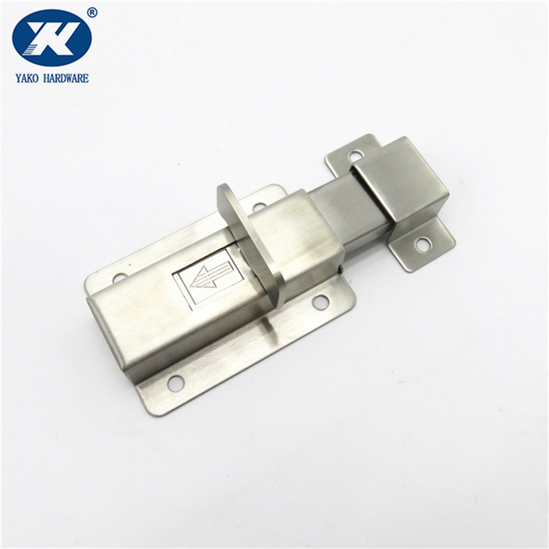 Stainless Steel Door Safety Bolt Anti-Theft Wooden Door Bolt Safety Sliding Door Bolt Lock