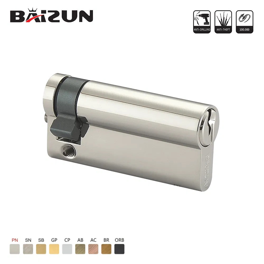 Door/Window Security Hardware Short Brass Lock Cylinder From China Manufacturer