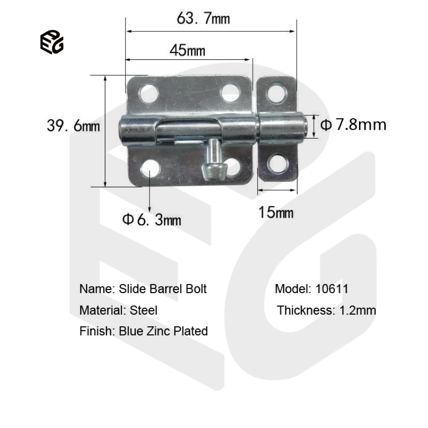 2" 304 Stainless Steel Door Bolt for Marine Cabin Doors &amp; Windows, Saltwater-Proof Satin Finish Bolt