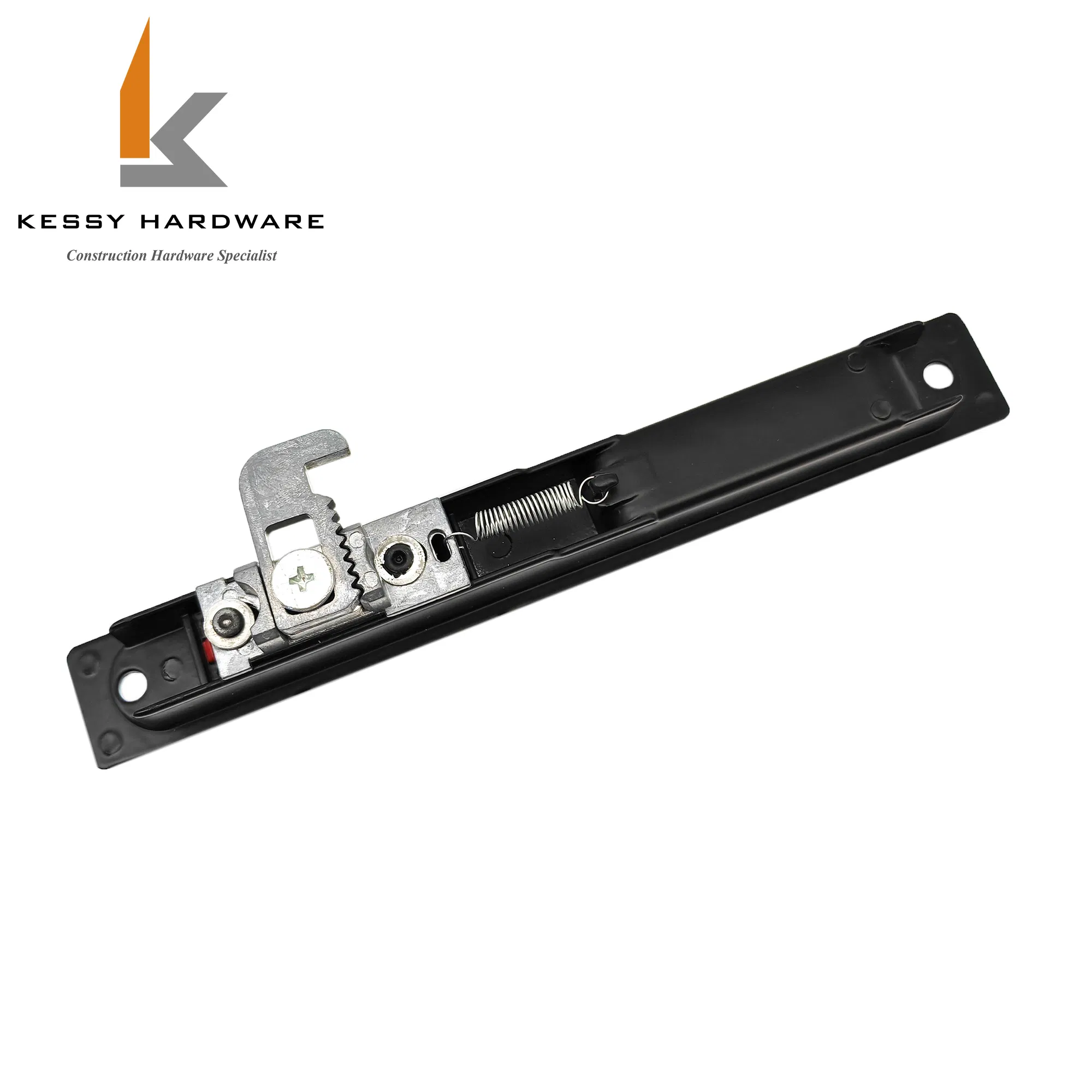 High Quality Interior Wooden Door Lock, Black Color Round Shape Sliding Aluminum Sliding Doors Power Coated Aluminum Window Latch Casement Lock