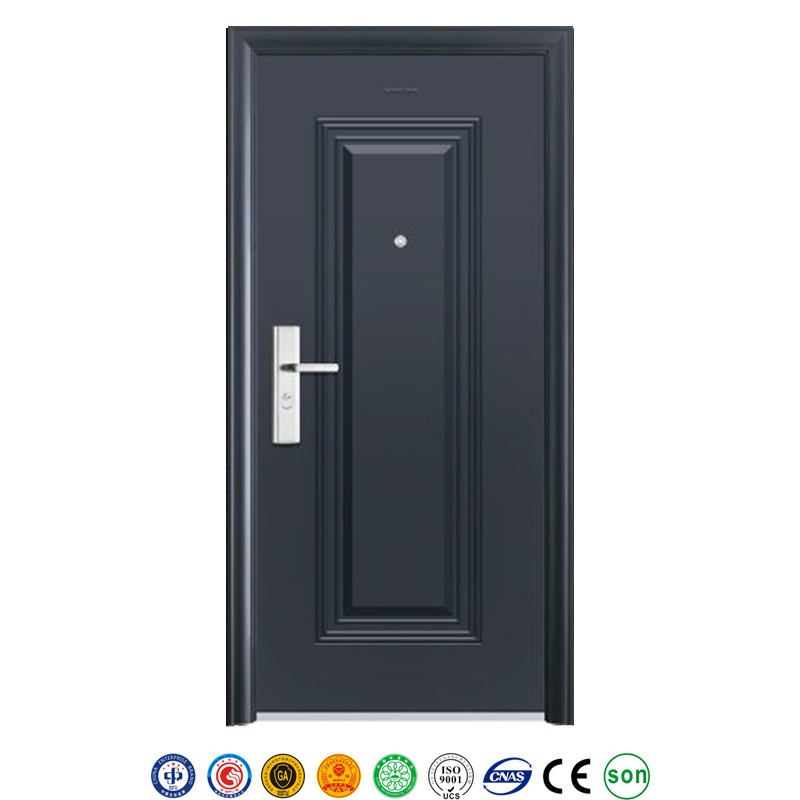 Hot Sale Steel Door Exterior Metal Security Front Entry Doors for Houses