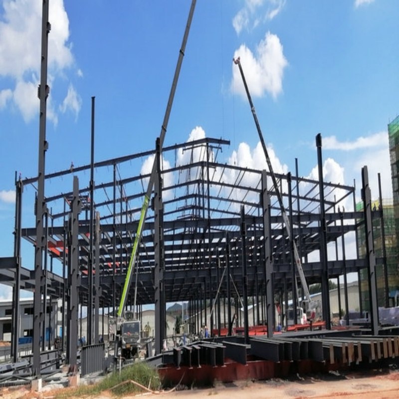 ASA Easy Install Prefabricated Steel Structure Building Workshop Warehouse