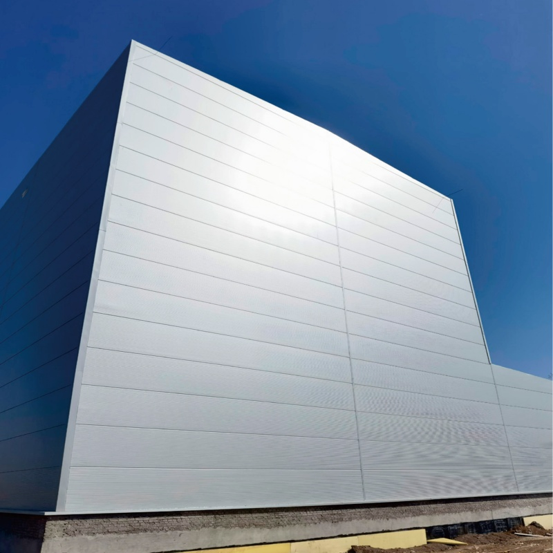 Prefabricated Building Construction Prefab Workshop Hangar Galvanized Light Gauge Steel Structure