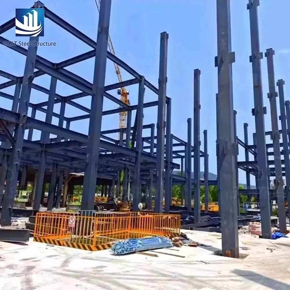 Weather-Resistant Customized Precision-Manufactured Steel Building Structure Accessories Component for Open-Air Gallery Canopies