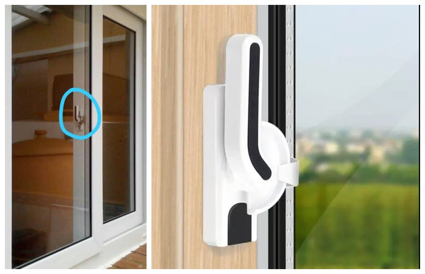 Nisen Good Quality Crescent Lock for UPVC Sliding Window