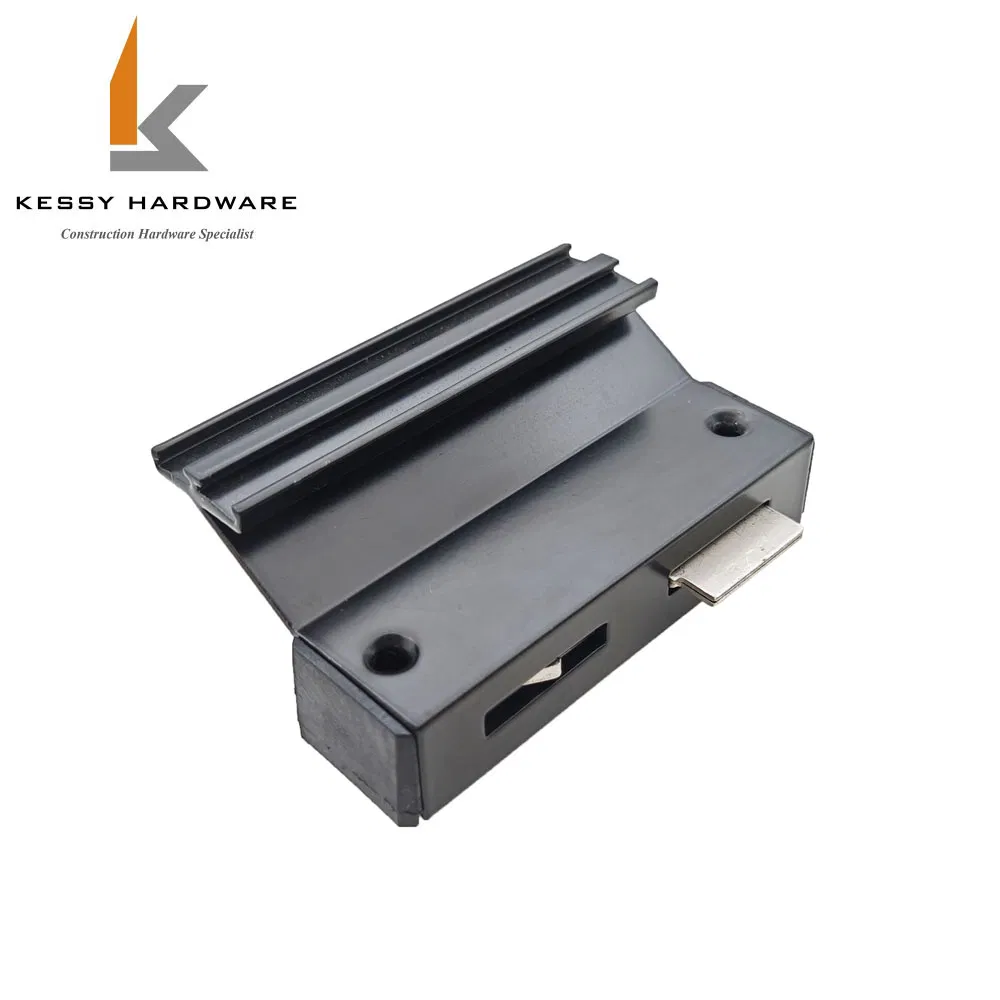 Mini Type Sliding Lock Aluminium Material 95mm Length Plastic Cover