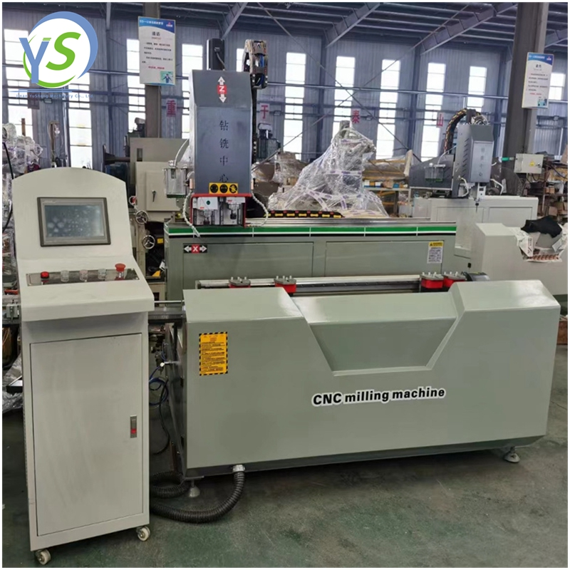 CNC-3000 Aluminum Profile Window Door Lock Hole CNC Drilling Milling Machine with Good Price