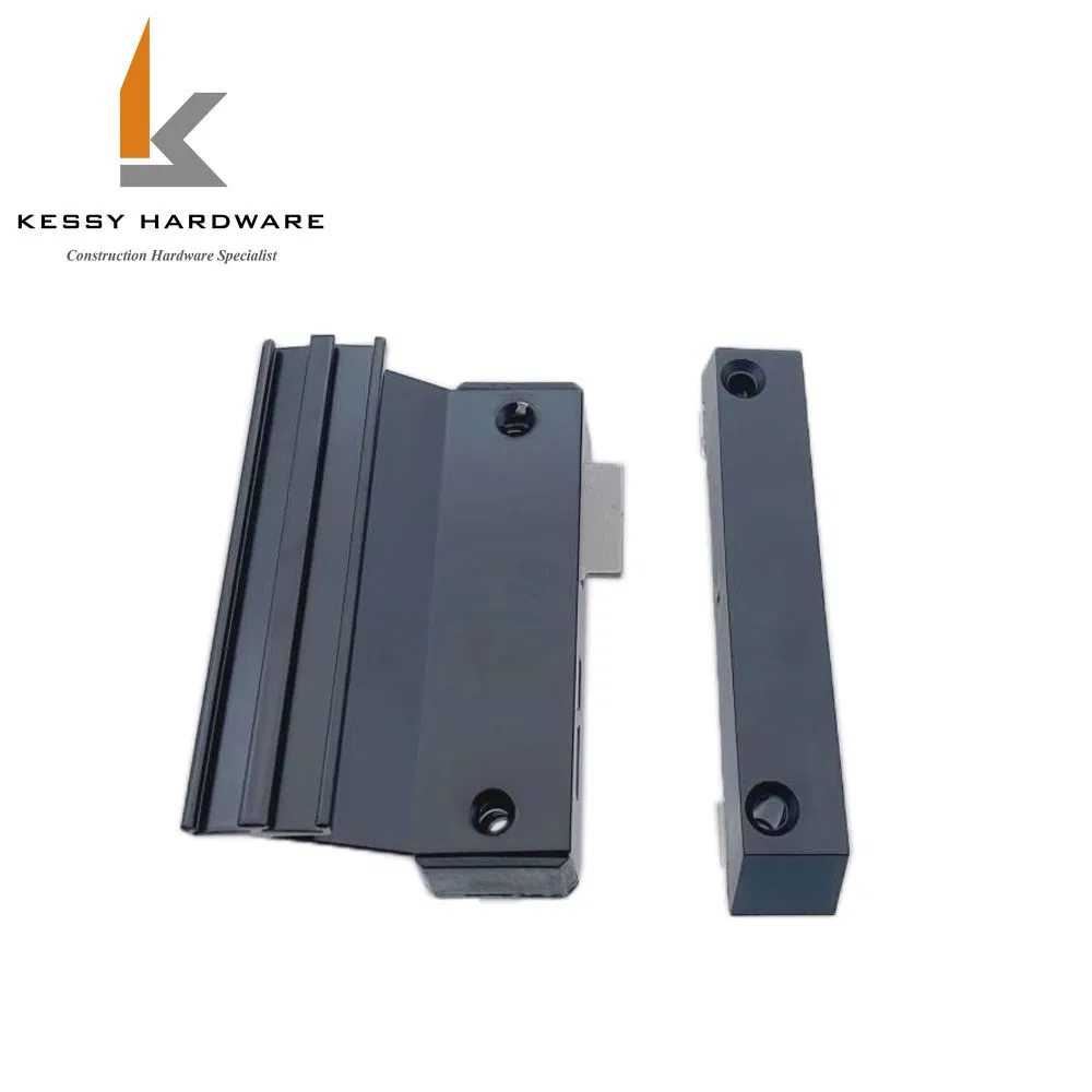 Mini Type Sliding Lock Aluminium Material 95mm Length Plastic Cover