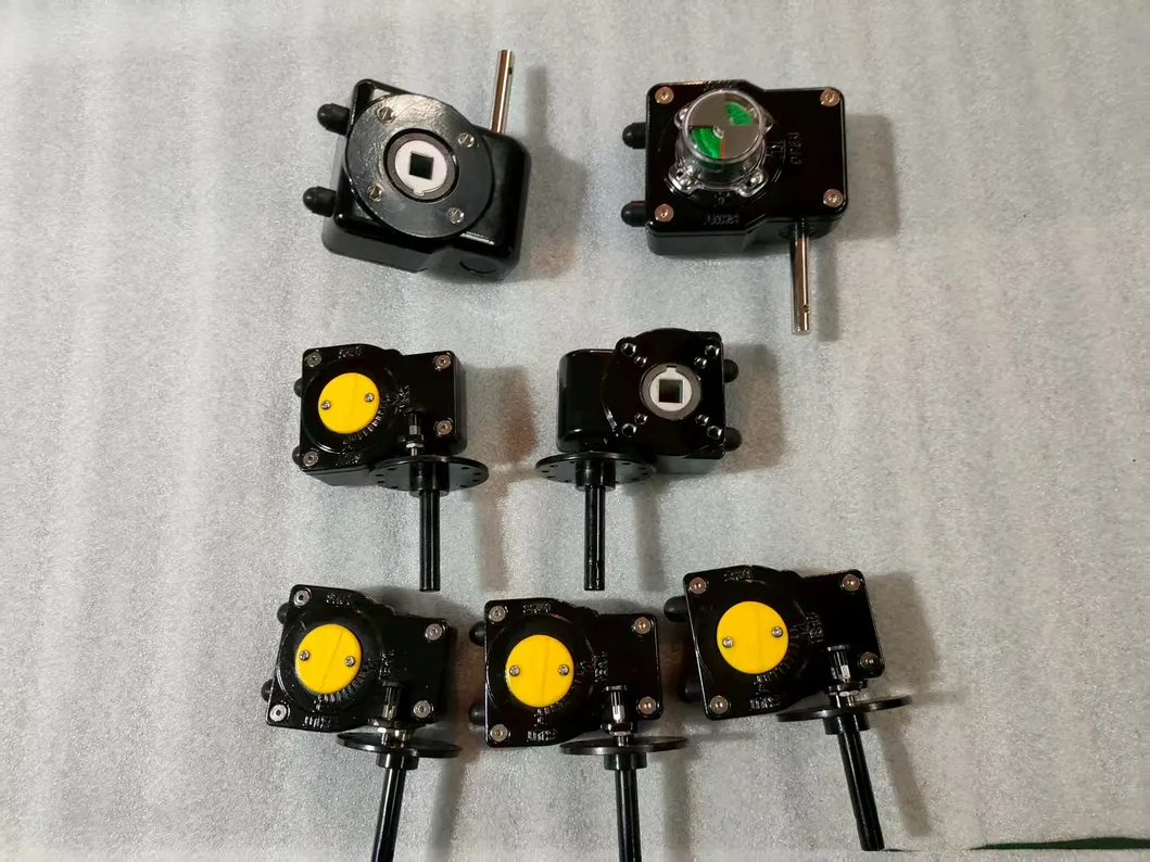Worm Gear Dimensional Drawing