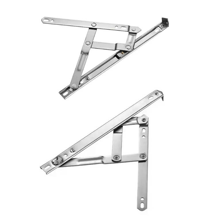 Aluminum Window Accessories Arm Hinge Frcition Window Stay Hinge Stainless Steel Friction Stay