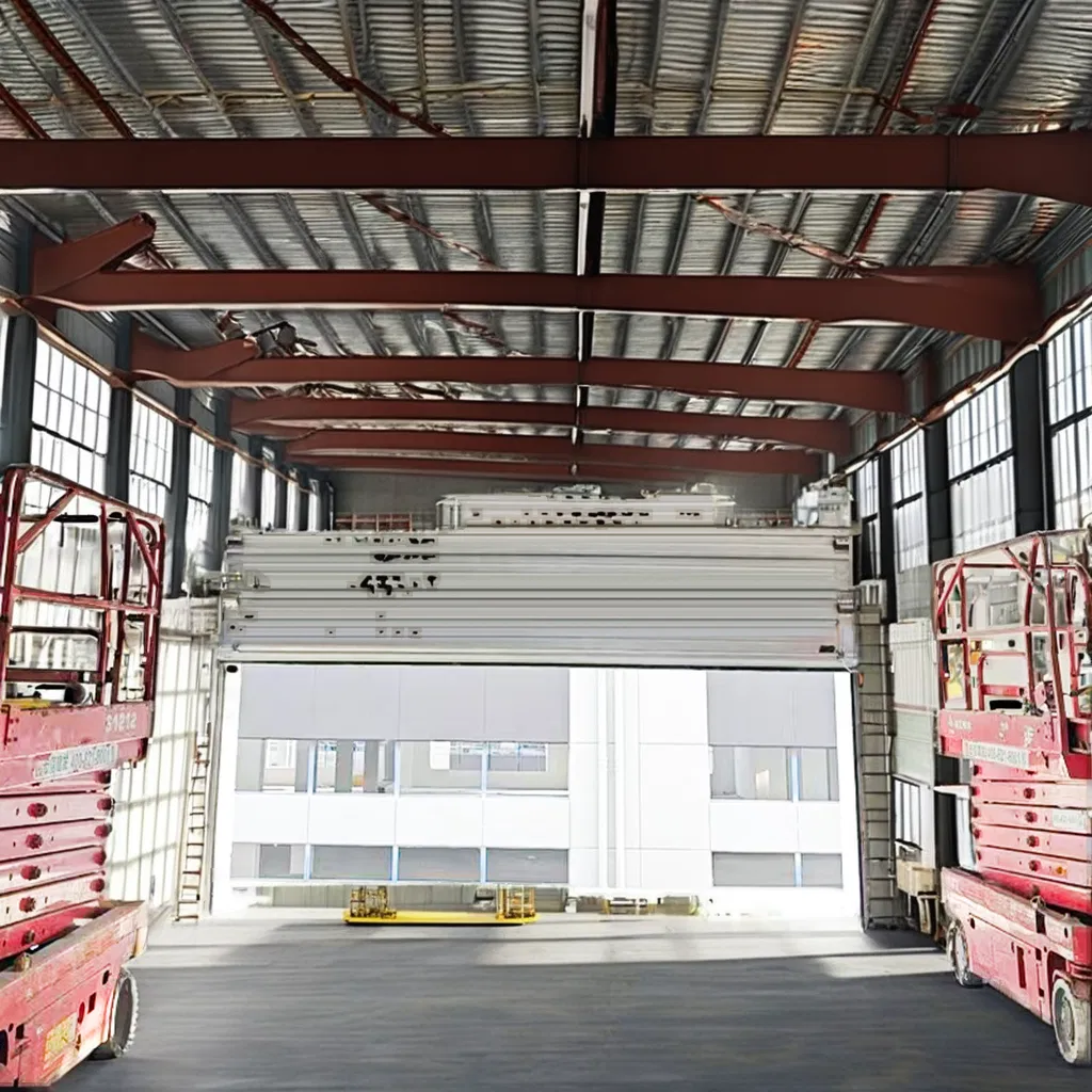 Modern Style High Quality Steel Garage Door Electric Side-Opening Insulated Sectional Overhead for Villas Polymer Construction