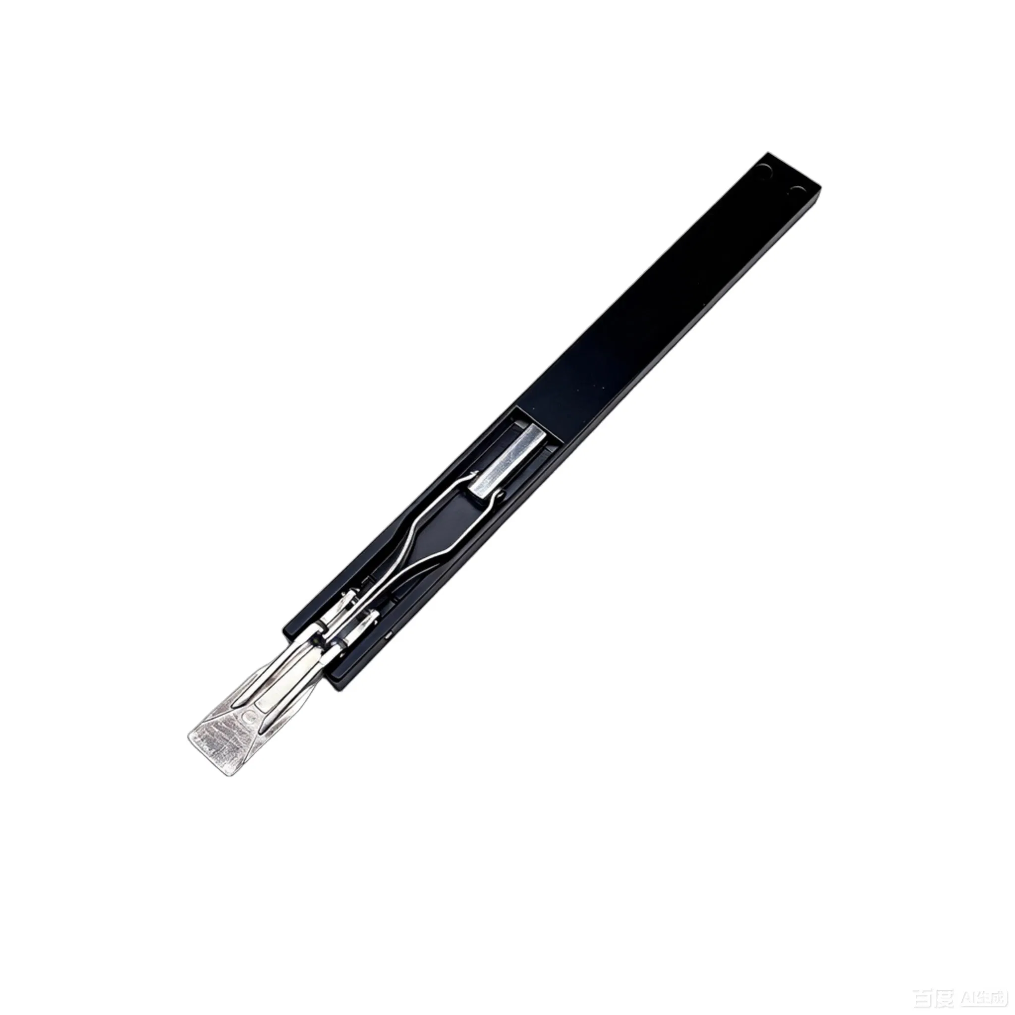 Custom Single Point Security Sliding Hook Lock Zinc-Alloy Door Tower Flush Bolt