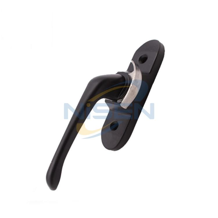 UPVC Window Aluminum Door Handle Moon Lock Crescent Lock Hardware Accessories Nisen Cl03-B