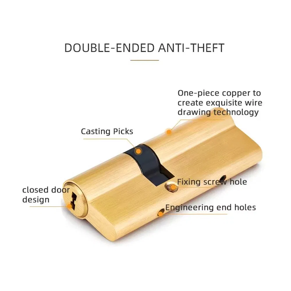 Lock Key Cylinder Full View